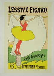 Reproduktion eines Plakats zur Werbung für 